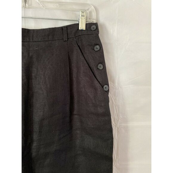 Liz Claiborne Womens Skirt Linen SZ 8 Vintage 80s‎ Lined French Country Style - Picture 3 of 10